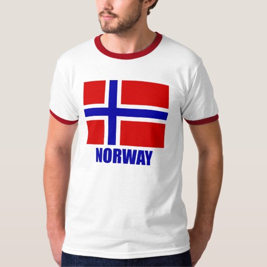 Norway_flag_norway10x10 T-shirt (Voorkant)