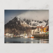 Norway Lofoten Henningsvaer Feestdagenkaart (Voorkant)