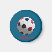 Norway soccer magneet (Voorkant)
