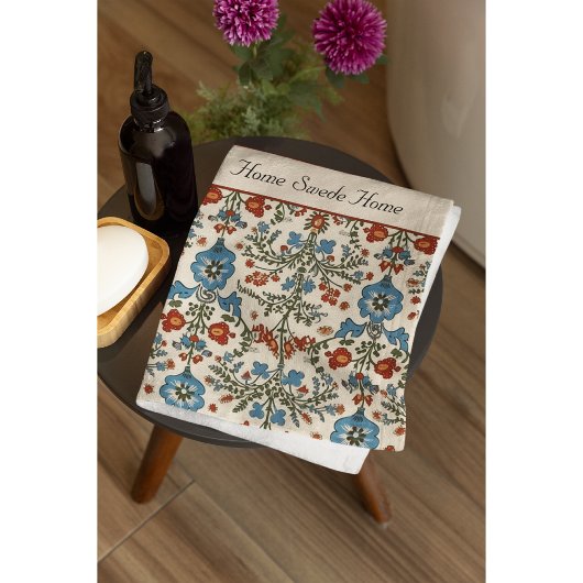 Norwegian Garden, op maat Bad Handdoek