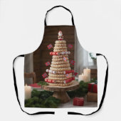 Norwegian Kransekake, Apron Schort (Voorkant)