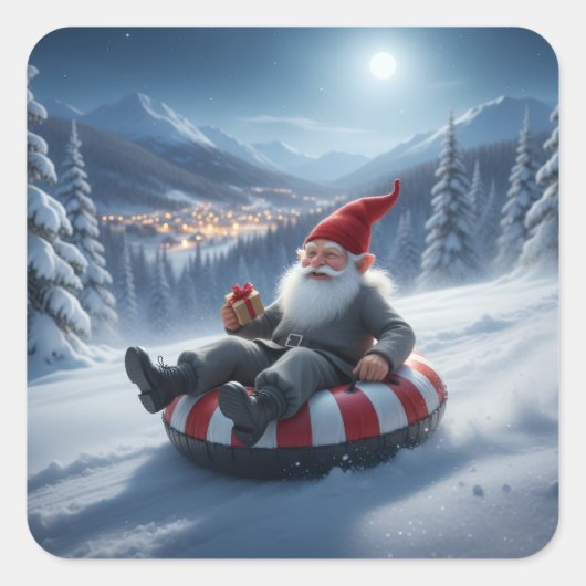Norwegian Nisse Sledding, Stickers (Voorkant)