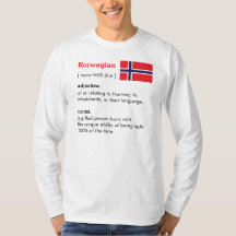 Norweigen Definition T-shirt