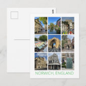 Norwich Briefkaart (Voorkant / Achterkant)