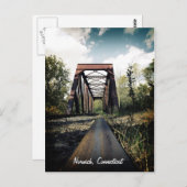 Norwich, Briefkaart Connecticut (Voorkant / Achterkant)