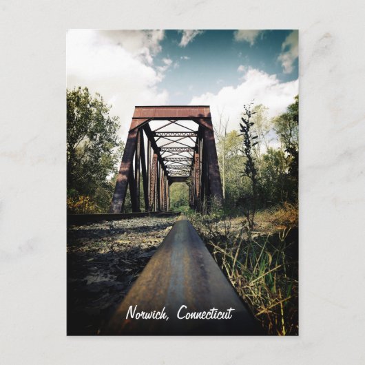 Norwich, Briefkaart Connecticut (Voorkant)