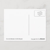 Norwich Cathedral, Norfolk, Engeland Briefkaart (Achterkant)