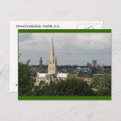 Norwich Cathedrals. Briefkaart (Voorkant / Achterkant)