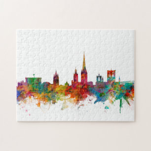 Norwich England Skyline Legpuzzel