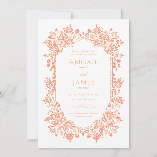 Norwich Faire-part de mariage (Devant)