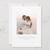 Norwich Faire-part de mariage (Dos)