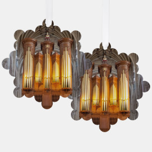 Norwich kathedraal pijporgel ornament kaart