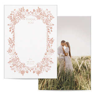 Norwich Mariage Flat Merci Carte Note
