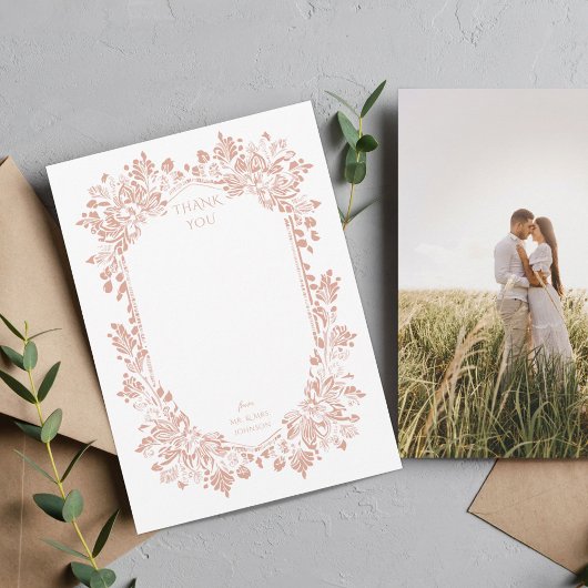 Norwich Mariage Flat Merci Carte Note