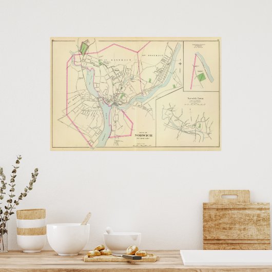 Norwich Poster (Keuken)