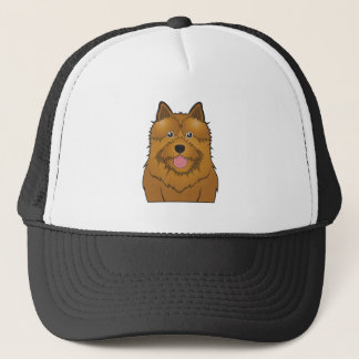 Norwich Terrier Cartoon Trucker Pet