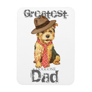 Norwich Terrier Dad Magneet