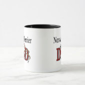 Norwich Terrier Dad Mug (Centre)