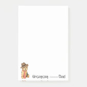 Norwich Terrier Dad Post-it® Notes (Voorkant)