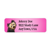 Norwich Terrier Labels (Voorkant)