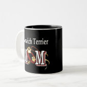 Norwich Terrier Maman Mug (Devant gauche)