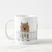 Norwich Terrier Mug (Gauche)