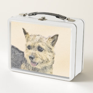 Norwich Terrier Painting - Cute Original Dog Art