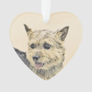Norwich Terrier Peinture - Cute Original Chien Art
