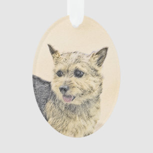 Norwich Terrier Peinture - Cute Original Chien Art