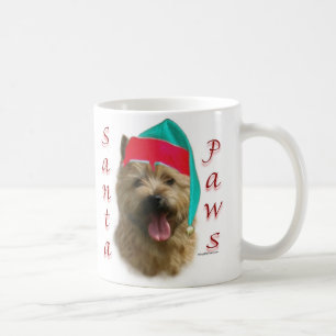 Norwich Terrier Santa Paws Koffiemok