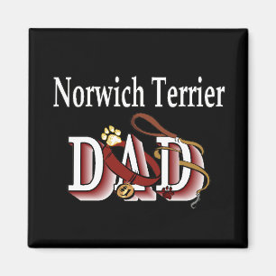 Norwich Terrier vader magneet