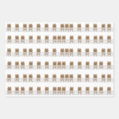 Norwich Terrier Wrapping Paper Sheets (Voorkant 3)