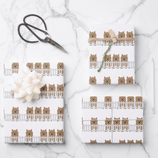 Norwich Terrier Wrapping Paper Sheets (Voorkant)