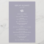 Norwich Wedding Programme (Devant)