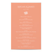 Norwich Wedding Programme