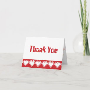 Nos 8-Bits coeurs dans la Carte de remerciements d
