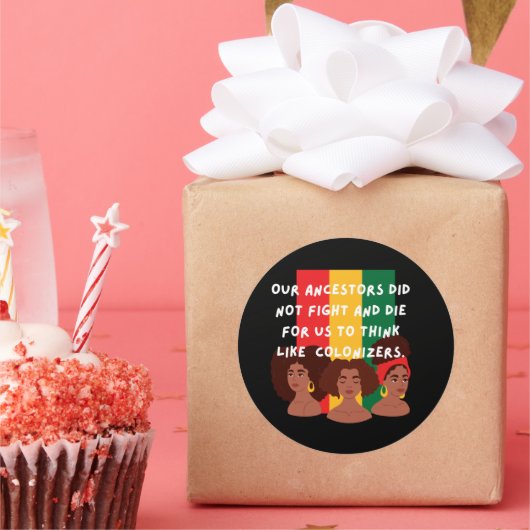 Nos Ancêtres N'Ont Pas Combattu Les Stickers Junet (Fête)