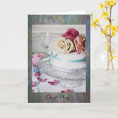 Nos Cartes de Mariage du Jour (Fleur jaune)