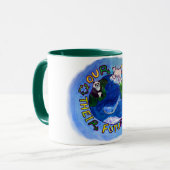 "Nos Choix" Recycler, Réutiliser, Réduire La Mug T (Devant gauche)