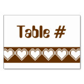 Nos Coeurs 8 bits dans la carte table au chocolat (Dos)