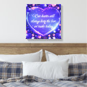 Nos coeurs gardent la toile enveloppée d'amour (Insitu(Chambre))