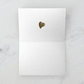 Nos coeurs sont conscients de nos trésors Carte (Intérieur)