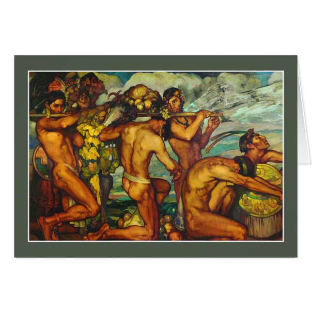 Nos dieux par Saturnino Herran (Devant horizontal)