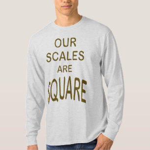 Nos échelles sont T-shirt carré