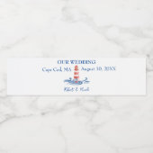 Nos Étiquettes Mariages de bouteilles d'eau (Étiquettes simples)