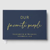 Nos favoris Mariage bleu marine (Recto)