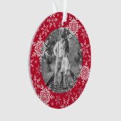 Nos flocons de neige mariés premier par Noël sur (devant)