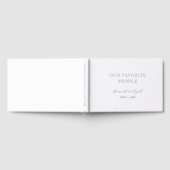 Nos gens préférés Élégant minimal Mariage Argent (Complet)