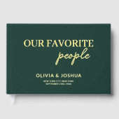 Nos gens préférés Emerald Green Gold Mariage (Recto)