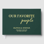 Nos gens préférés Emerald Green Gold Mariage (Recto)